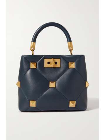VALENTINO Valentino Garavani Roman Stud small quilted leather tote