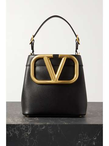 VALENTINO Valentino Garavani Supervee embellished leather tote