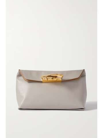 ALEXANDER MCQUEEN Sculptural Beutel aus Leder