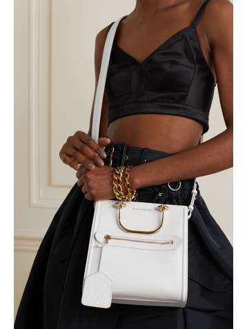 ALEXANDER MCQUEEN The Short Story kleine Tote aus Leder