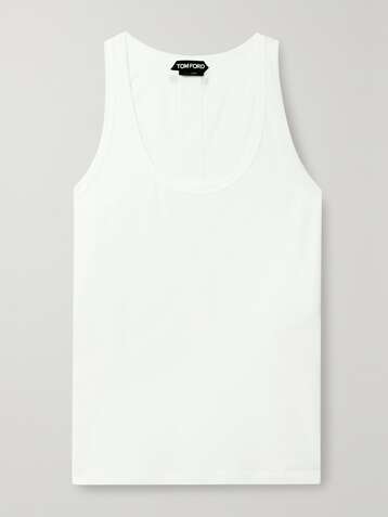 TOM FORD Cotton-jersey tank