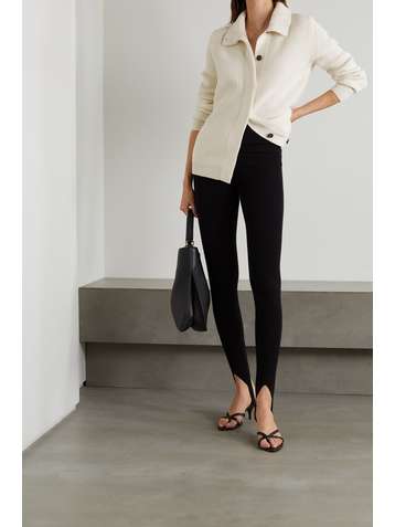 TOM FORD Ribbed wool and cashmere-blend cardigan