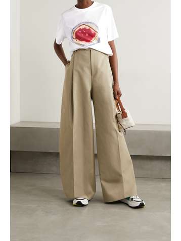 LOEWE T-Shirt aus Baumwoll-Jersey mit Print
