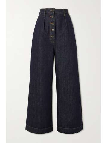 LOEWE High-rise wide-leg jeans