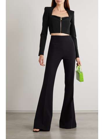 VERSACE Verkürzte Jacke aus Stretch-Strick