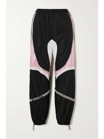 VERSACE Jogginghose aus Shell und Satin