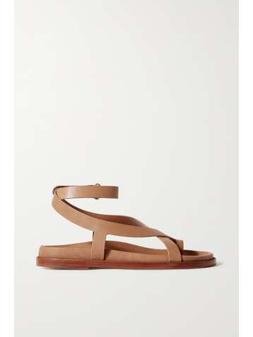 PORTE & PAIRE + Frankie Shop Sandalen aus Leder
