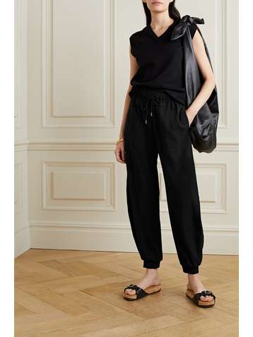 CHLOÉ Crepe tapered pants