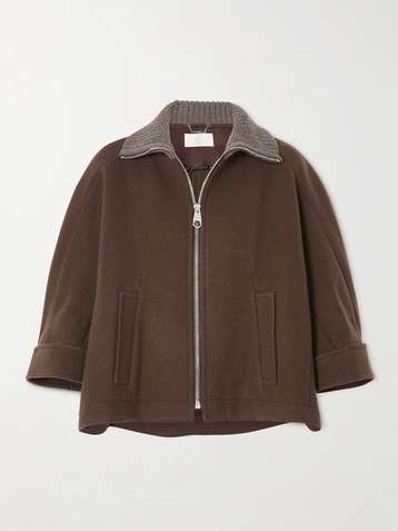 CHLOÉ Wool-blend jacket