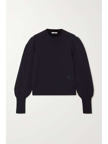 CHLOÉ Embroidered cashmere sweater