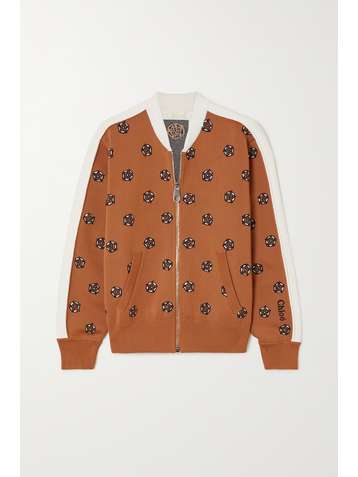CHLOÉ Jacquard-knit cardigan