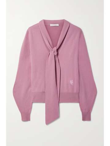 CHLOÉ Embroidered cashmere sweater