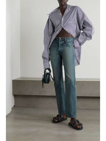 BALENCIAGA Halbhohe Jeans mit geradem Bein