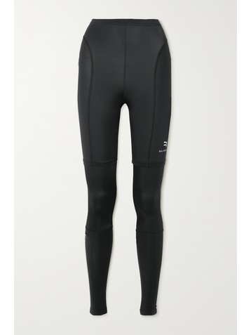 BALENCIAGA Trompe-L'œil Leggings aus Stretch-Jersey mit Print