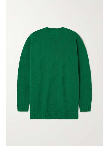 BALENCIAGA Pullover aus Baumwoll-Jacquard