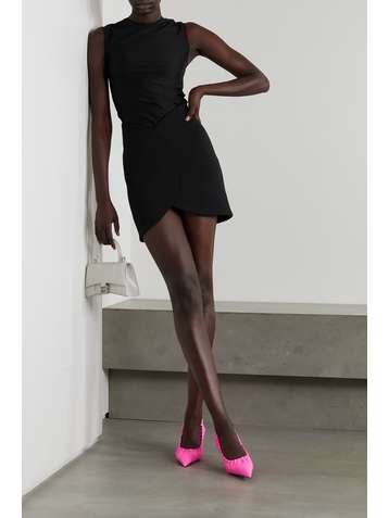 BALENCIAGA Minirock aus Stretch-Ponte