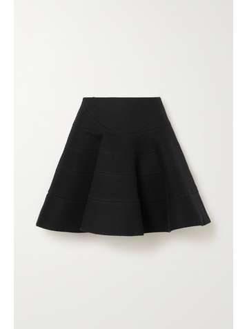 ALAÏA Mini-jupe en laine mélangée Editions