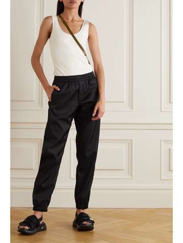 GIVENCHY Shell-jacquard track pants