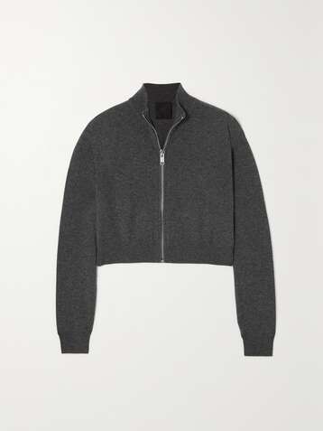 GIVENCHY Cropped cashmere cardigan