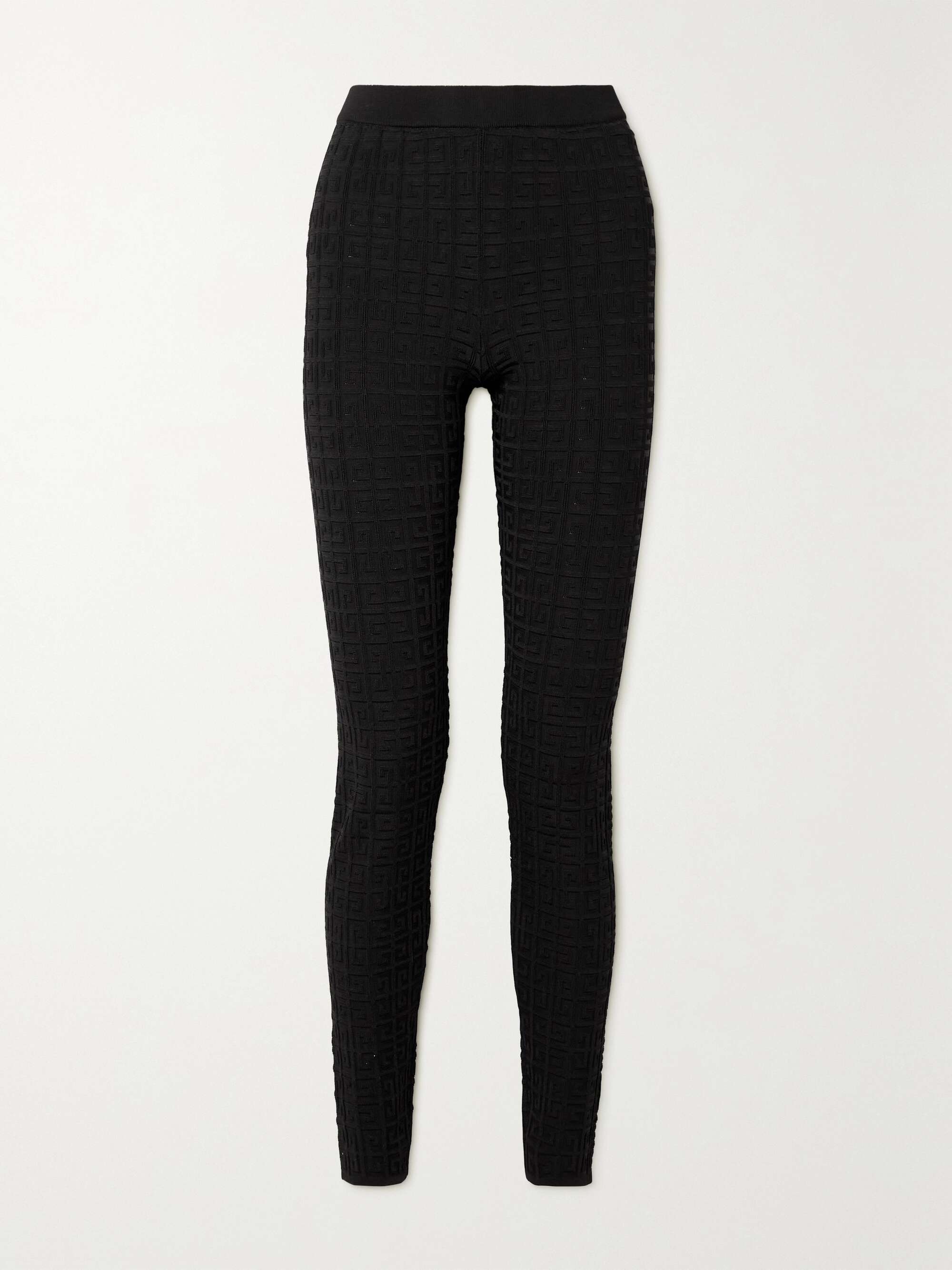 GIVENCHY Jacquard-knit leggings | NET-A-PORTER
