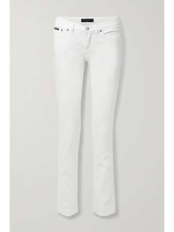 DOLCE & GABBANA Mid-rise slim-leg jeans