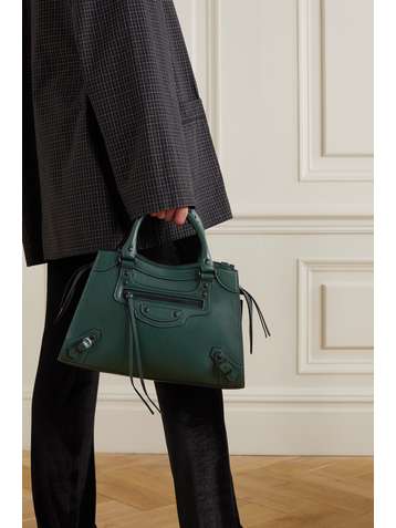 BALENCIAGA Neo Classic City small textured-leather tote