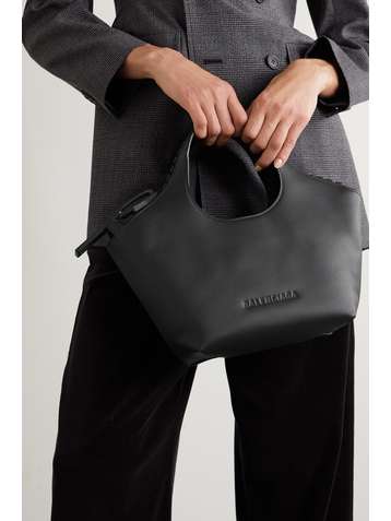 BALENCIAGA Megazip leather tote