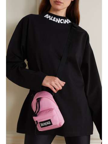 BALENCIAGA Oversized XS Rucksack aus recyceltem Canvas