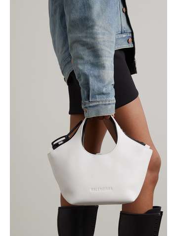 BALENCIAGA Megazip leather tote