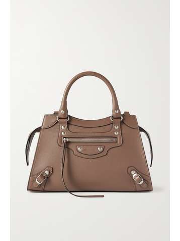 BALENCIAGA Neo Classic City kleine Tote aus strukturiertem Leder