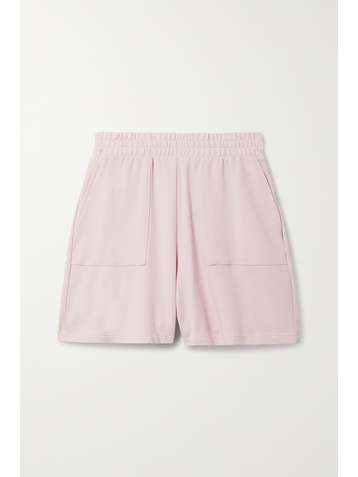 SKIN + NET SUSTAIN Emmalyn organic cotton-blend jersey shorts