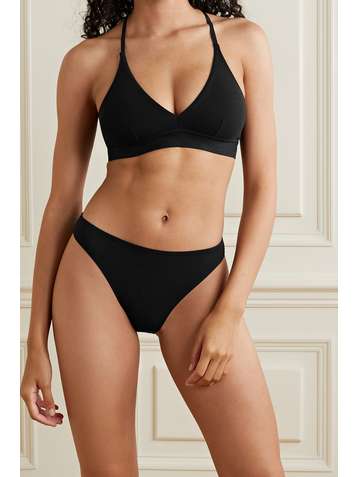 SKIN + NET SUSTAIN Galen set of three stretch-organic Pima cotton briefs