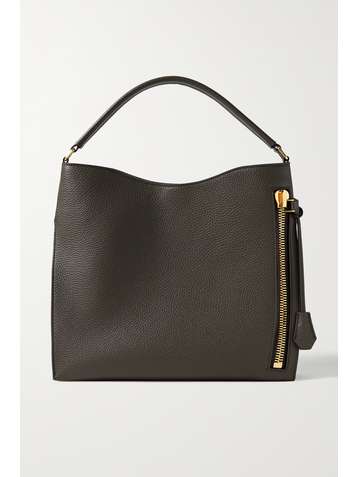 TOM FORD Alix textured-leather shoulder bag