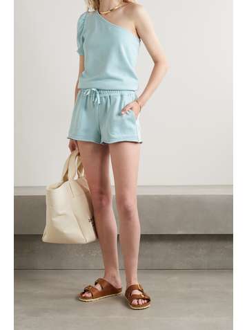 CAMI NYC The Lynley French cotton-terry shorts