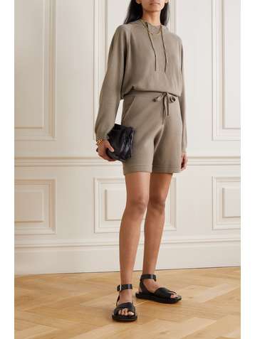 ALLUDE Short en cachemire