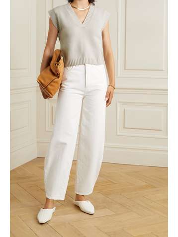 ALLUDE Cashmere vest
