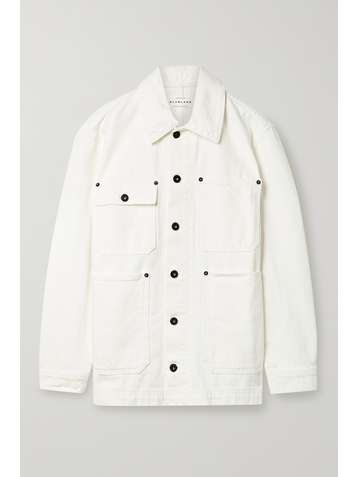 SLVRLAKE + NET SUSTAIN Worker organic denim jacket