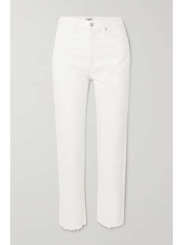 CITIZENS OF HUMANITY Daphne cropped high-rise straight-leg jeans