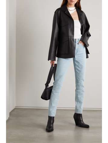 SLVRLAKE + NET SUSTAIN Roxy organic high-rise slim-leg jeans