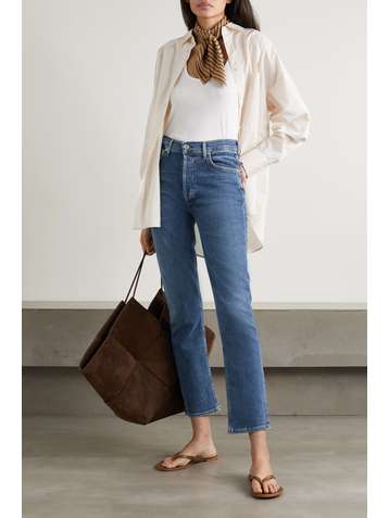 CITIZENS OF HUMANITY Charlotte high-rise straight-leg jeans