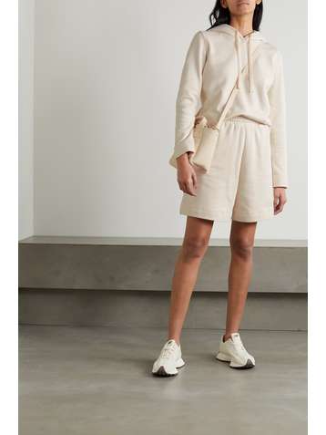 NINETY PERCENT + NET SUSTAIN Hoodie aus Biobaumwoll-Jersey
