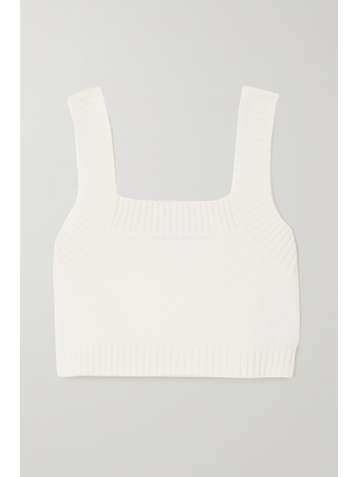 LISA YANG Barbara cropped cashmere top