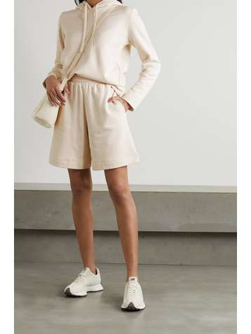 NINETY PERCENT + NET SUSTAIN Shorts aus Biobaumwoll-Jersey