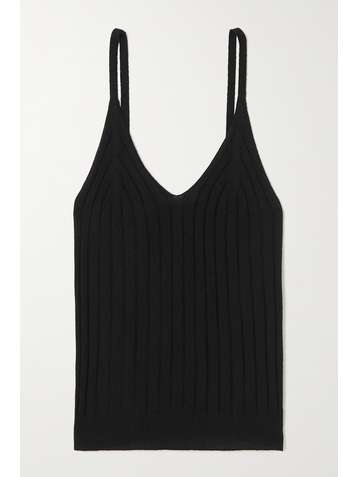 LISA YANG Cleo ribbed cashmere camisole