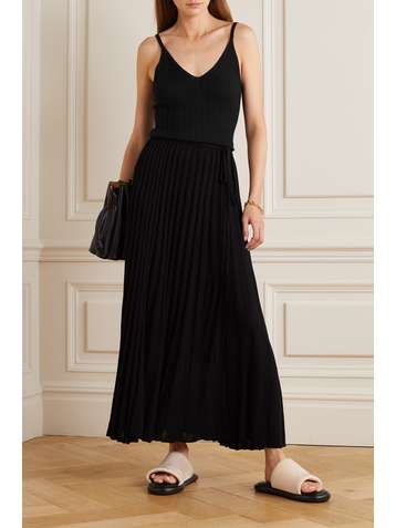 LISA YANG Cleo ribbed cashmere camisole