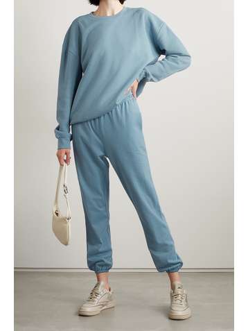 NINETY PERCENT + NET SUSTAIN Jogginghose aus Biobaumwoll-Jersey