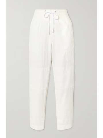 JAMES PERSE Cropped woven track pants