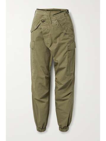 R13 Crossover cotton-ripstop tapered cargo pants