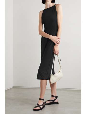 JAMES PERSE Cami stretch-cotton jersey midi dress