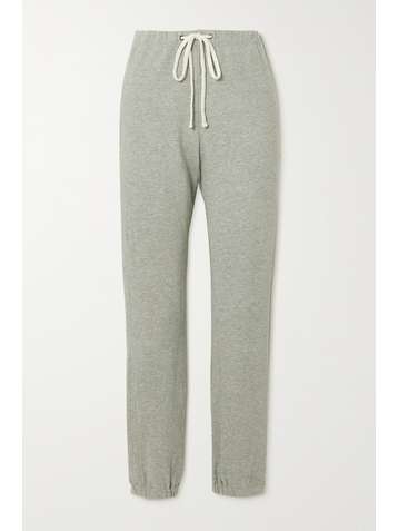 JAMES PERSE Cotton-jersey track pants